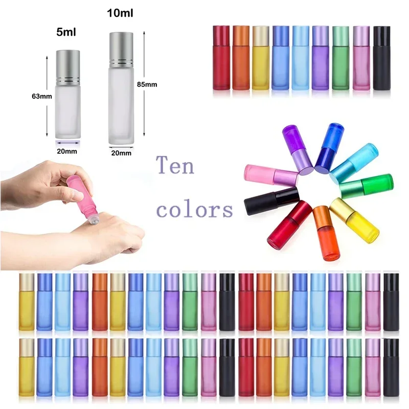 Perfume Fragrance World Qahwa - 10/30/50Pcs 5-10ml Milchglas Roller Flaschen Mini