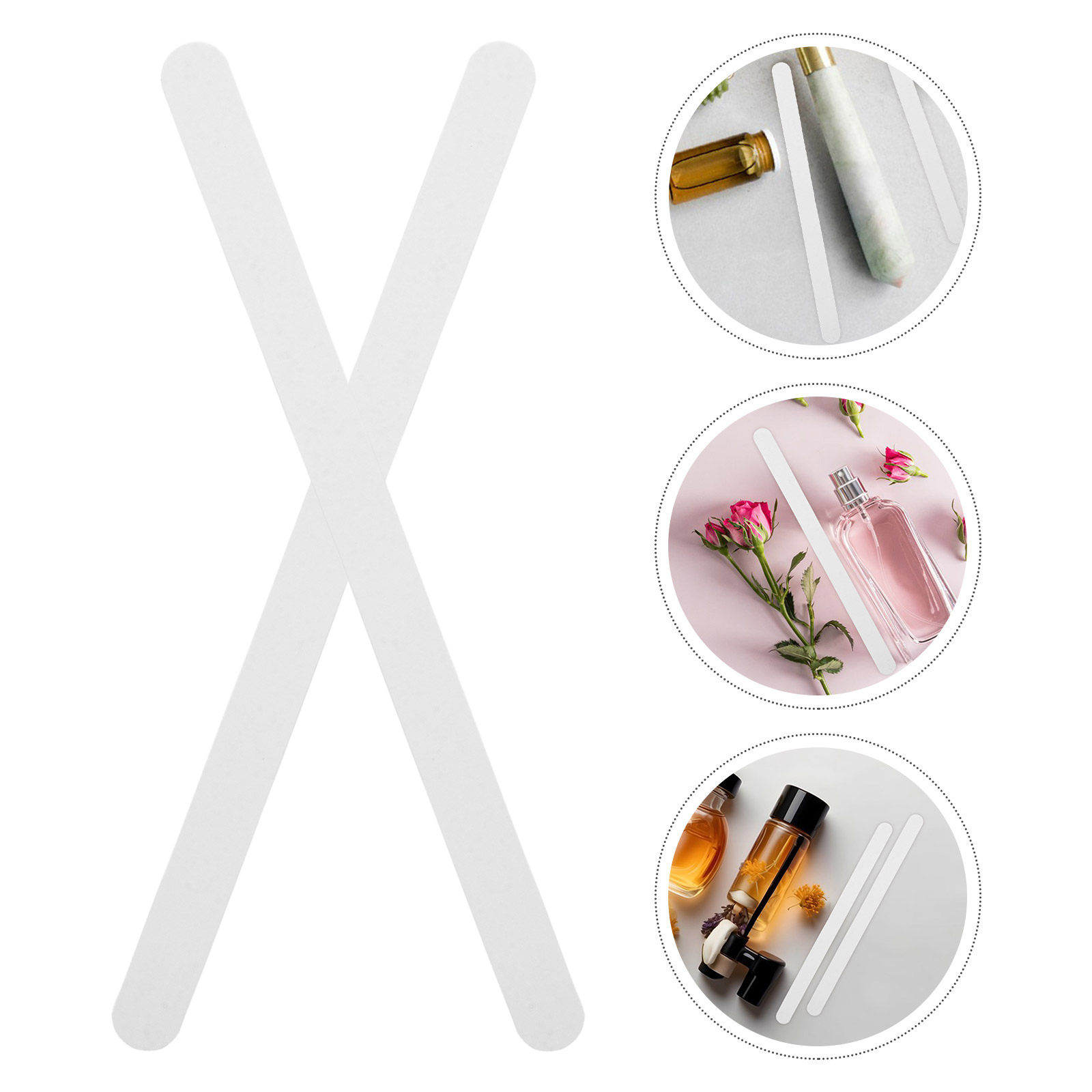 Perfume Smell Fragrance - 50 Stück Dufttestpapiere, Parfüm-Duftstreifen, Duftproben-Streifen für