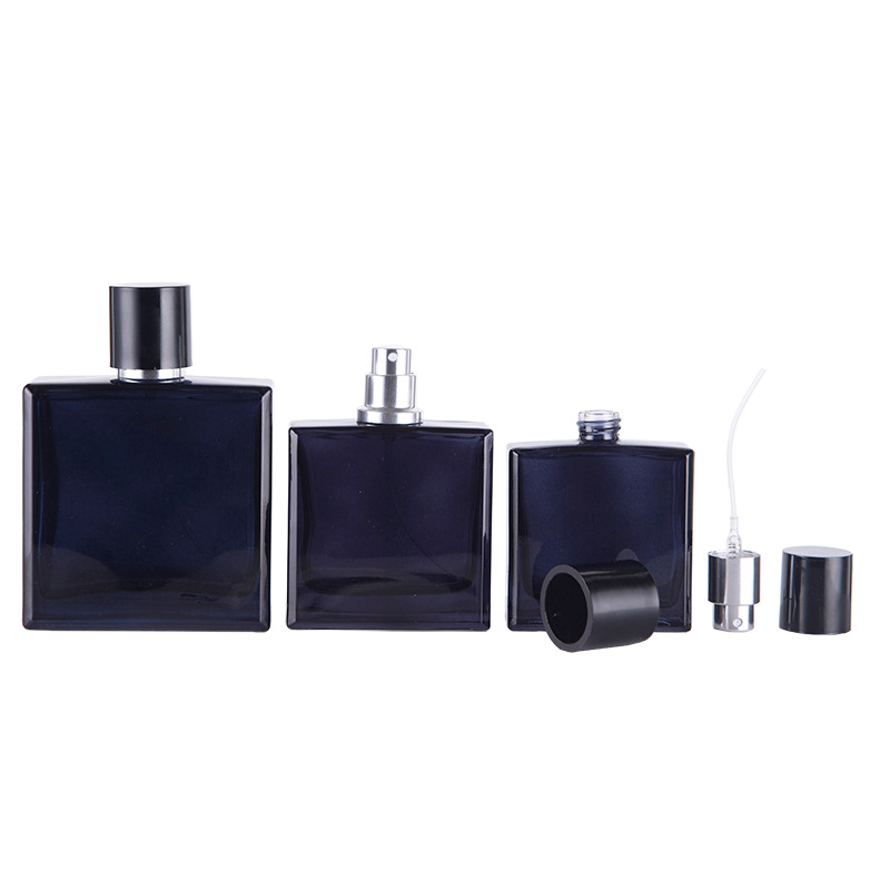 30/50ml dunkelblau klar flach  – Perfume Fragrance World Qahwa Bewertung und Preis