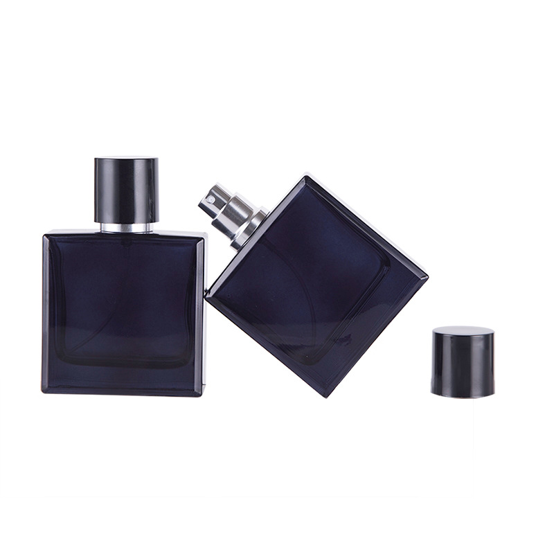 30/50ml dunkelblau klar flach  – Perfume Fragrance World Qahwa Bewertung und Preis