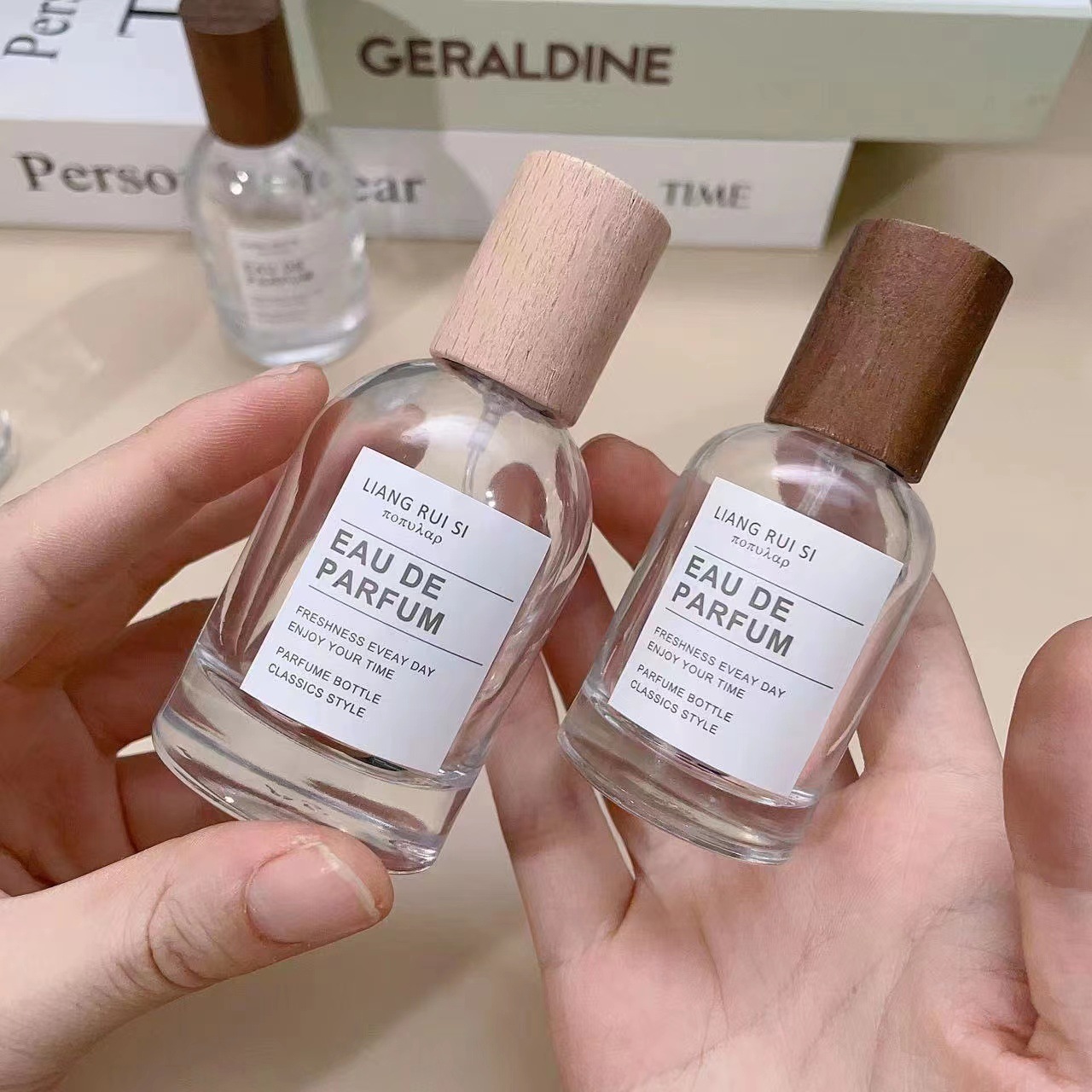50 ml runde Glasparfümflasche, – Perfume Fragrance World Qahwa Bewertung und Preis