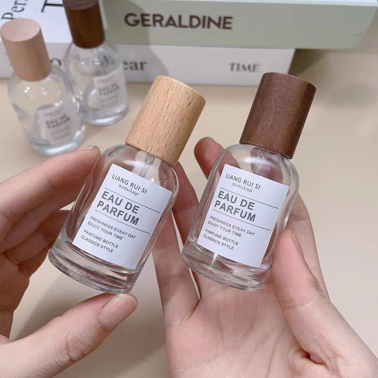 50 ml runde Glasparfümflasche, – Perfume Fragrance World Qahwa Bewertung und Preis